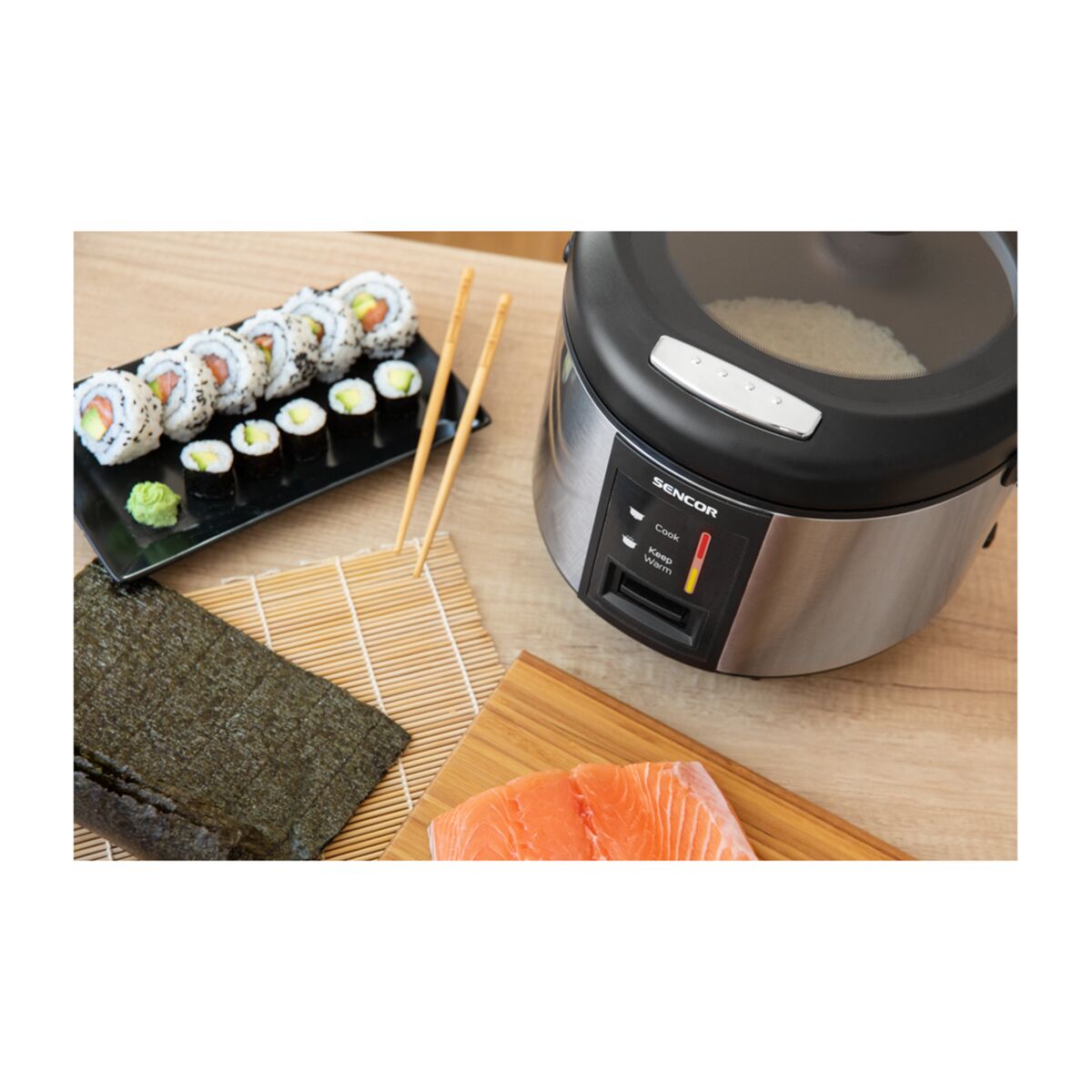 Sencor Rice Cooker 1.8 Liter Cookers & Steamers Kitchen Appliances